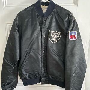 STARTER Black Raiders Bomber Jacket